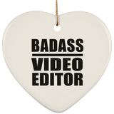 Badass Video Editor - Heart Ornament