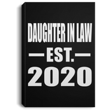 Daughter In Law Established EST. 2020 - Canvas Portrait