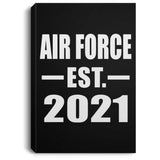 Air Force Established EST. 2021 - Canvas Portrait