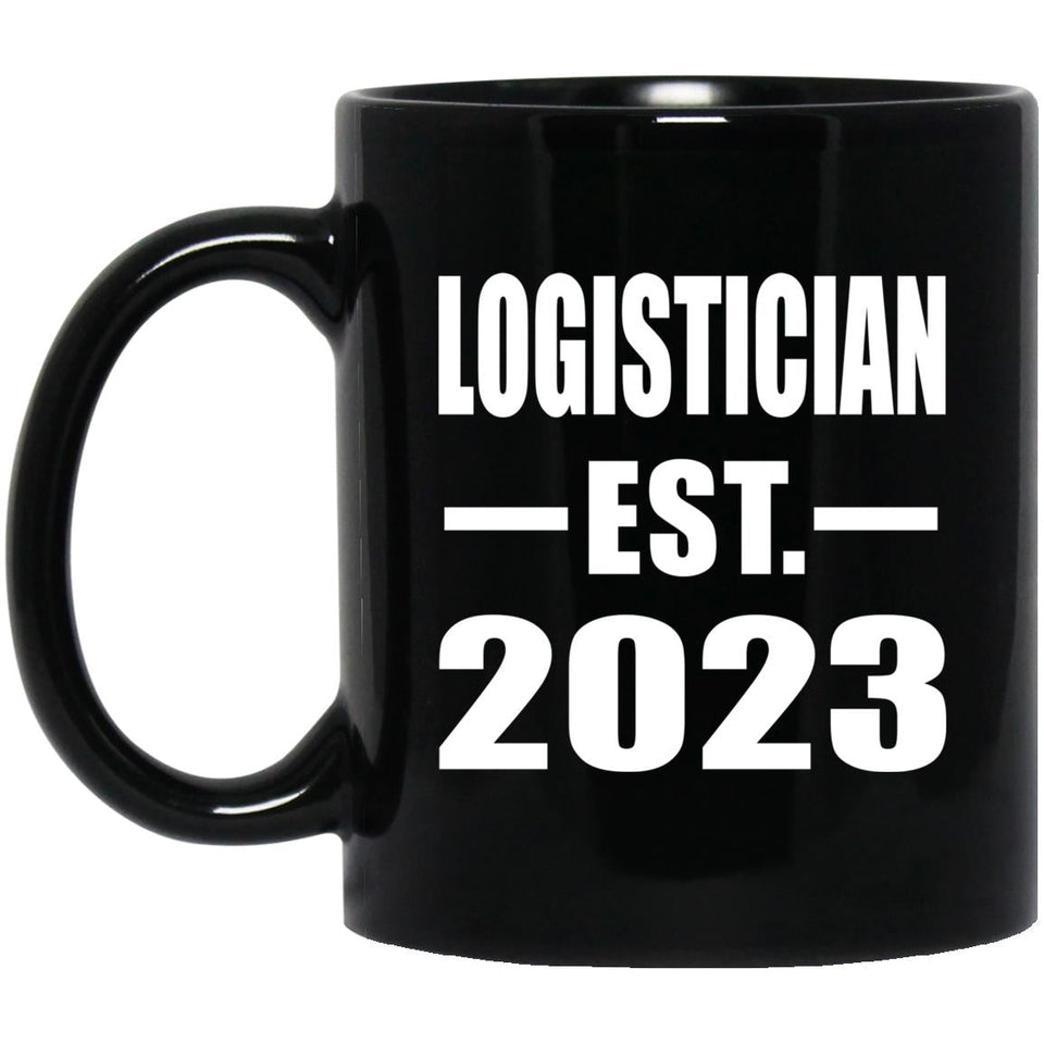 Logistician Established EST. 2023 - 11oz Coffee Mug Black