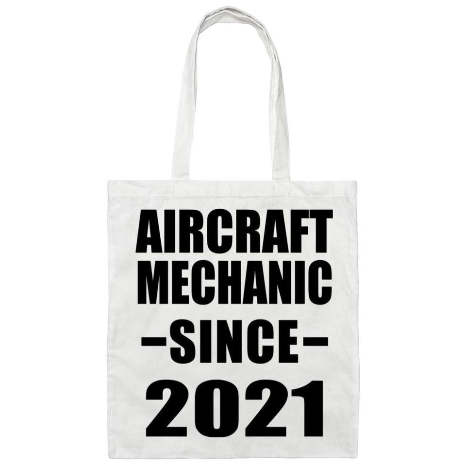 Aircraft Mechanic Since 2021 - Tote Bag White
