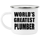 World's Greatest Plumber - 12oz Camping Mug