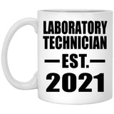 Laboratory Technician Established EST. 2021 - 11oz Coffee Mug