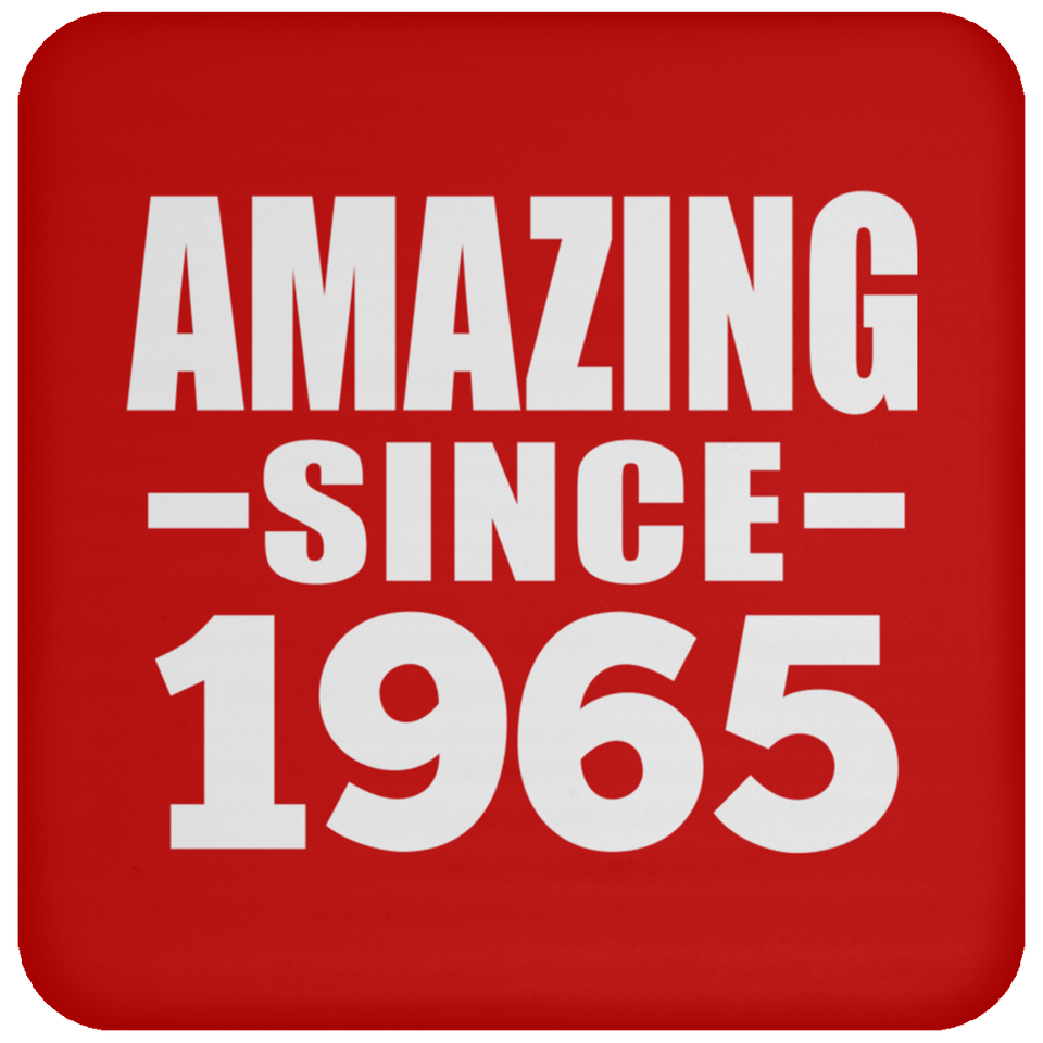 59th Birthday Amazing Since 1965 - Drink Coaster