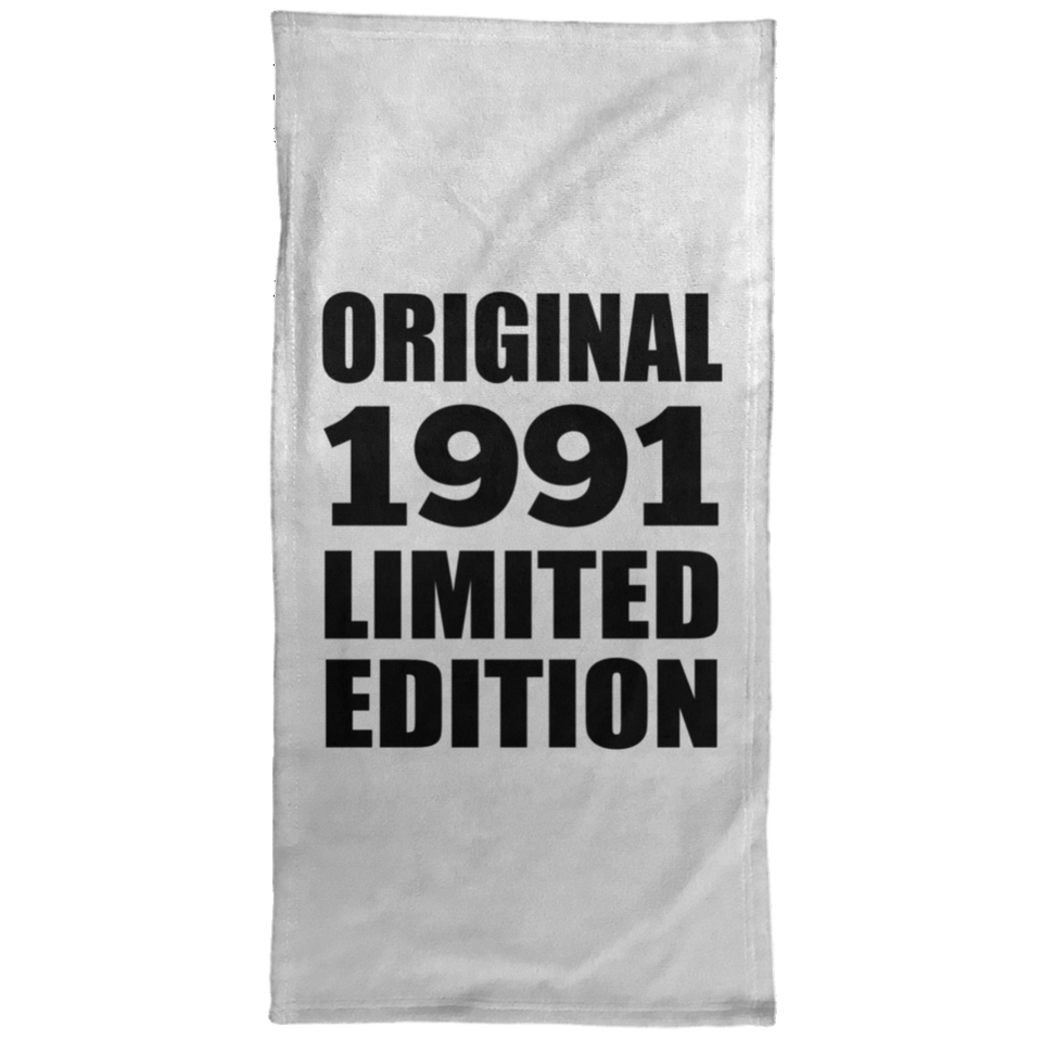 33rd Birthday Original 1991 Limited Edition - Hand Towel