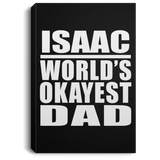 Isaac World's Okayest Dad - Canvas Portrait
