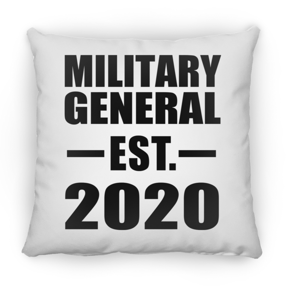 Military General Established EST. 2020 - Throw Pillow