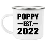 Poppy Established EST. 2022 - 12oz Camping Mug