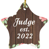 Judge Established Est. 2022 - Star Ornament A