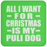 All I Want For Christmas Is My Puli Dog - Coaster