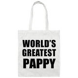 World's Greatest Pappy - Tote Bag White