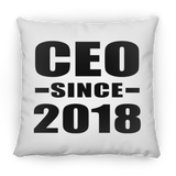 Ceo Since 2018 - Throw Pillow