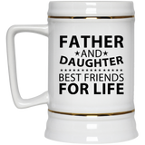 Father and Daughter, Best Friends For Life - Beer Stein