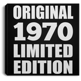 54th Birthday Original 1970 Limited Edition - Canvas Square