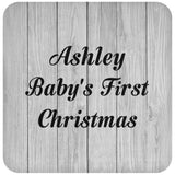 Ashley Baby's First Christmas - Drink Coaster F