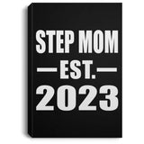 Step Mom Established EST. 2023 - Canvas Portrait