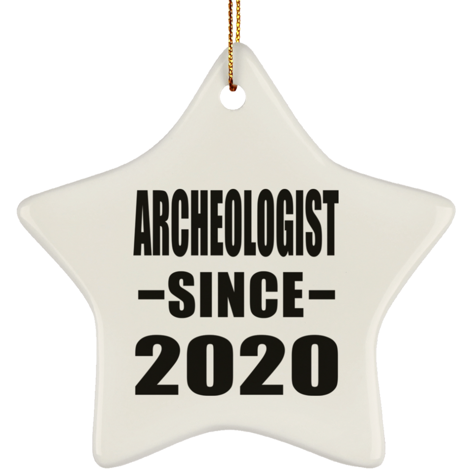 Archeologist Since 2020 - Star Ornament