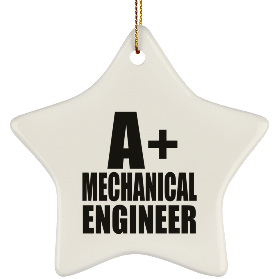 A+ Mechanical Engineer - Star Ornament