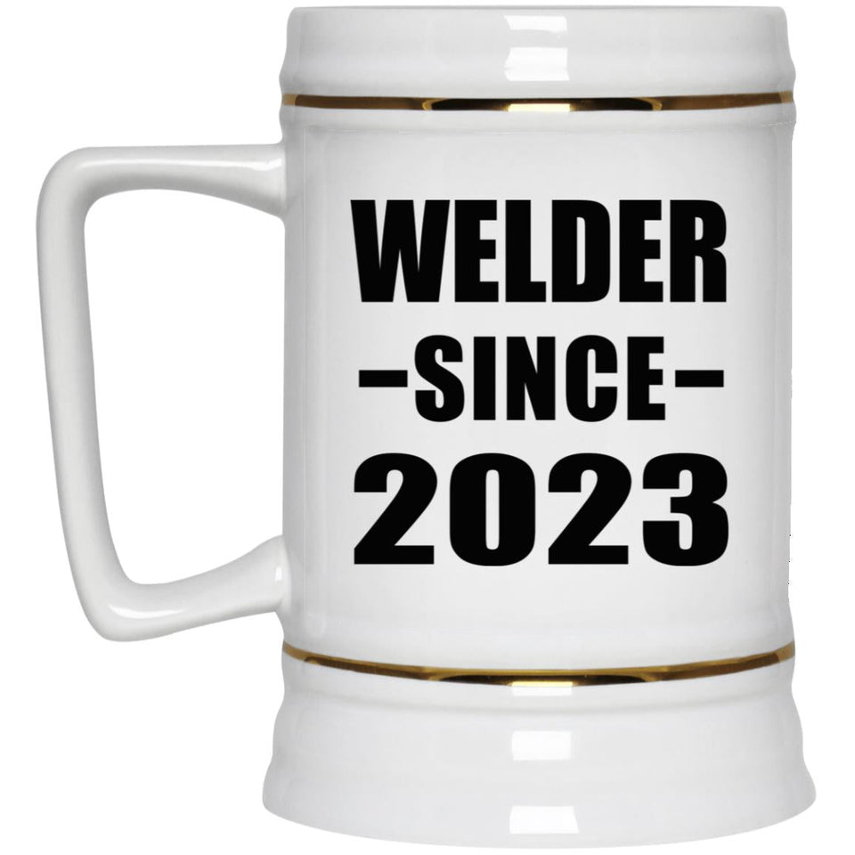 Welder Since 2023 - Beer Stein