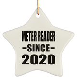 Meter Reader Since 2020 - Star Ornament