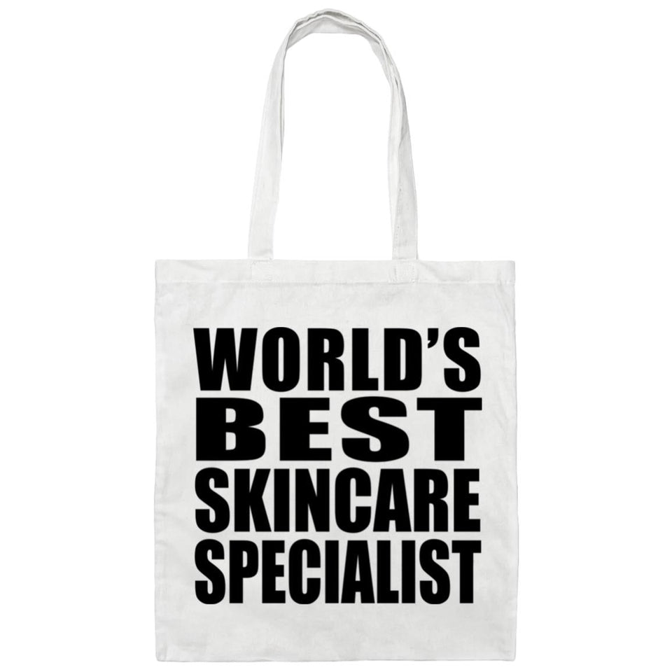World's Best Skincare Specialist - Tote Bag White