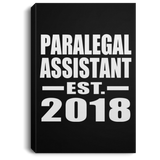 Paralegal Assistant Established EST. 2018 - Canvas Portrait