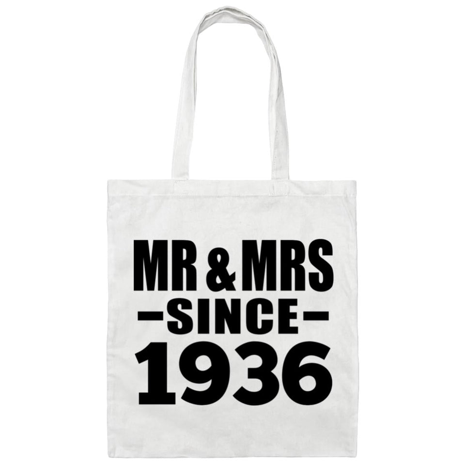 88th Anniversary Mr & Mrs Since 1936 - Tote Bag White