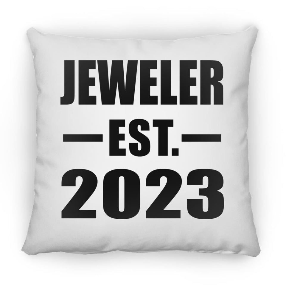 Jeweler Established EST. 2023 - Throw Pillow