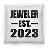 Jeweler Established EST. 2023 - Throw Pillow