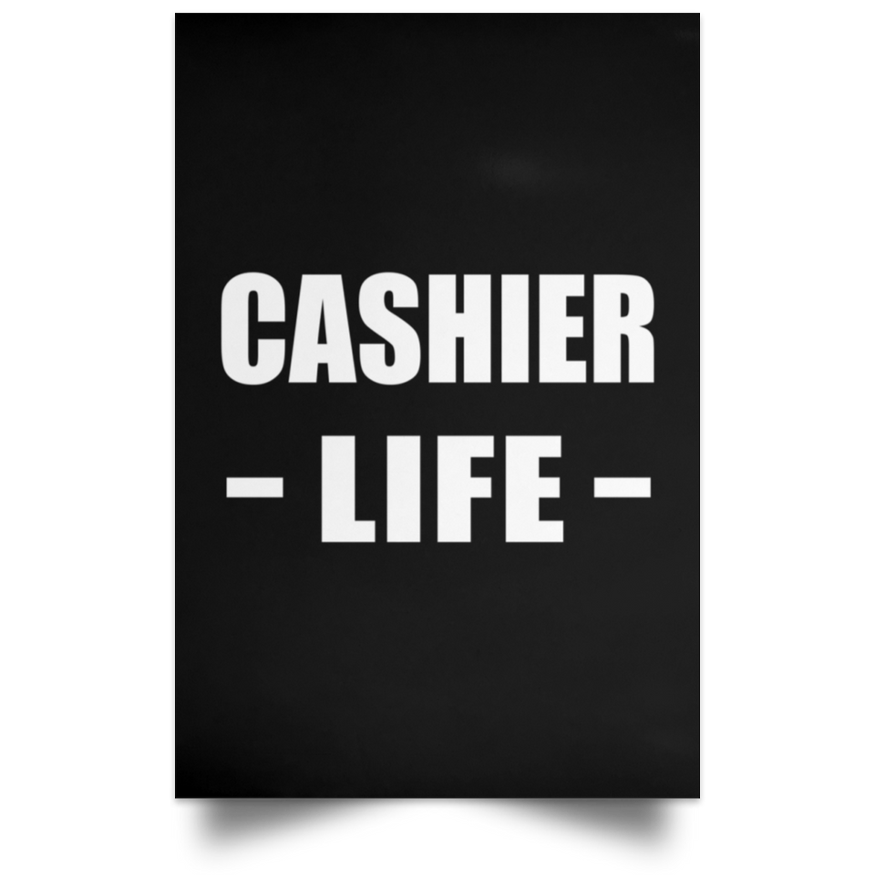 Cashier Life - Poster Portrait