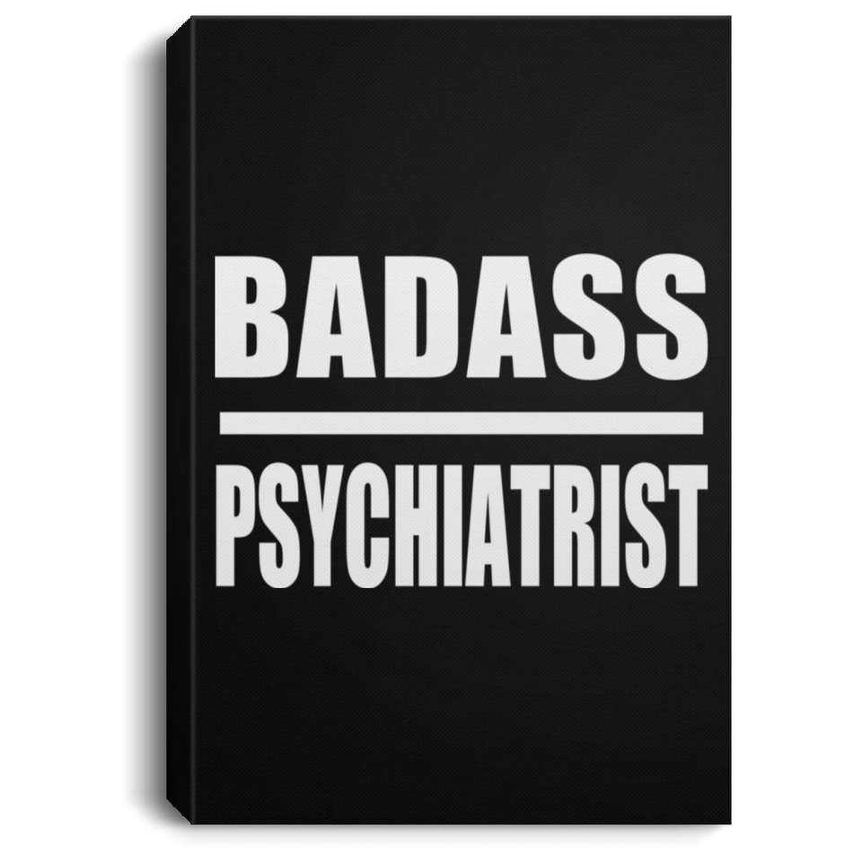 Badass Psychiatrist - Canvas Portrait