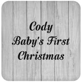 Cody Baby's First Christmas - Drink Coaster F