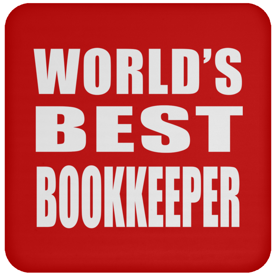 World's Best Bookkeeper - Drink Coaster