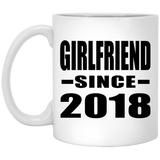 Girlfriend Since 2018 - 11 Oz Coffee Mug
