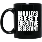 World's Best Executive Assistant - 11 Oz Coffee Mug Black