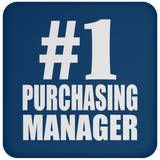 Number One #1 Purchasing Manager - Drink Coaster