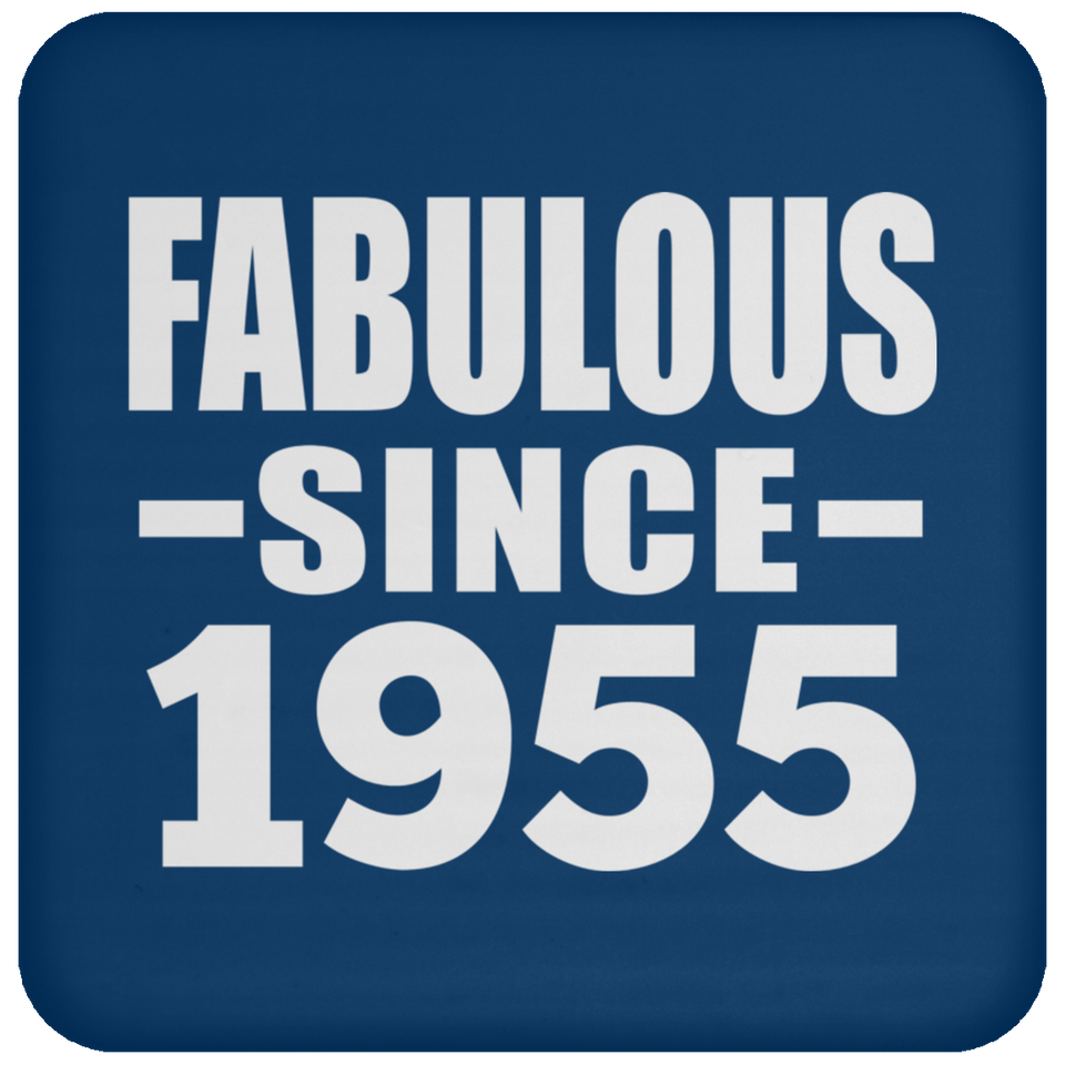69th Birthday Fabulous Since 1955 - Drink Coaster