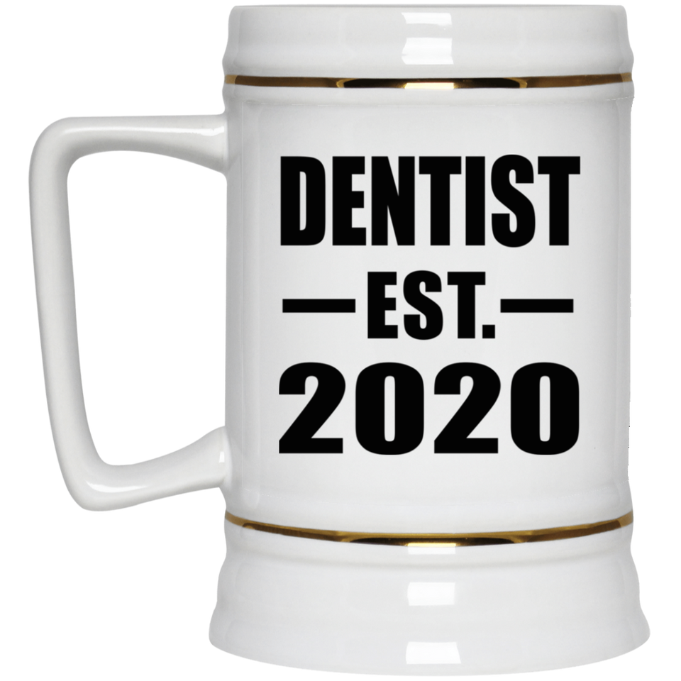 Dentist Established EST. 2020 - Beer Stein
