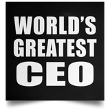 World's Greatest CEO - Poster Square