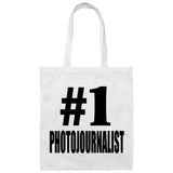 Number One #1 Photojournalist - Tote Bag White