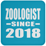 Zoologist Since 2018 - Drink Coaster