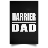 Harrier Dad - Poster Portrait