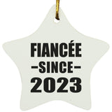 Fiancee Since 2023 - Star Ornament