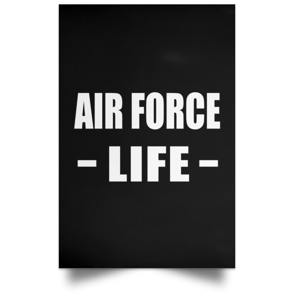 Air Force Life - Poster Portrait