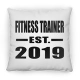Fitness Trainer Established EST. 2019 - Throw Pillow