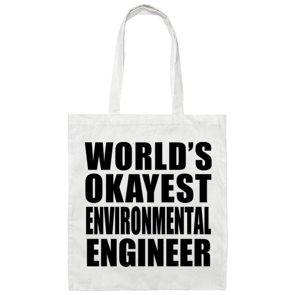 World's Okayest Environmental Engineer - Tote Bag White