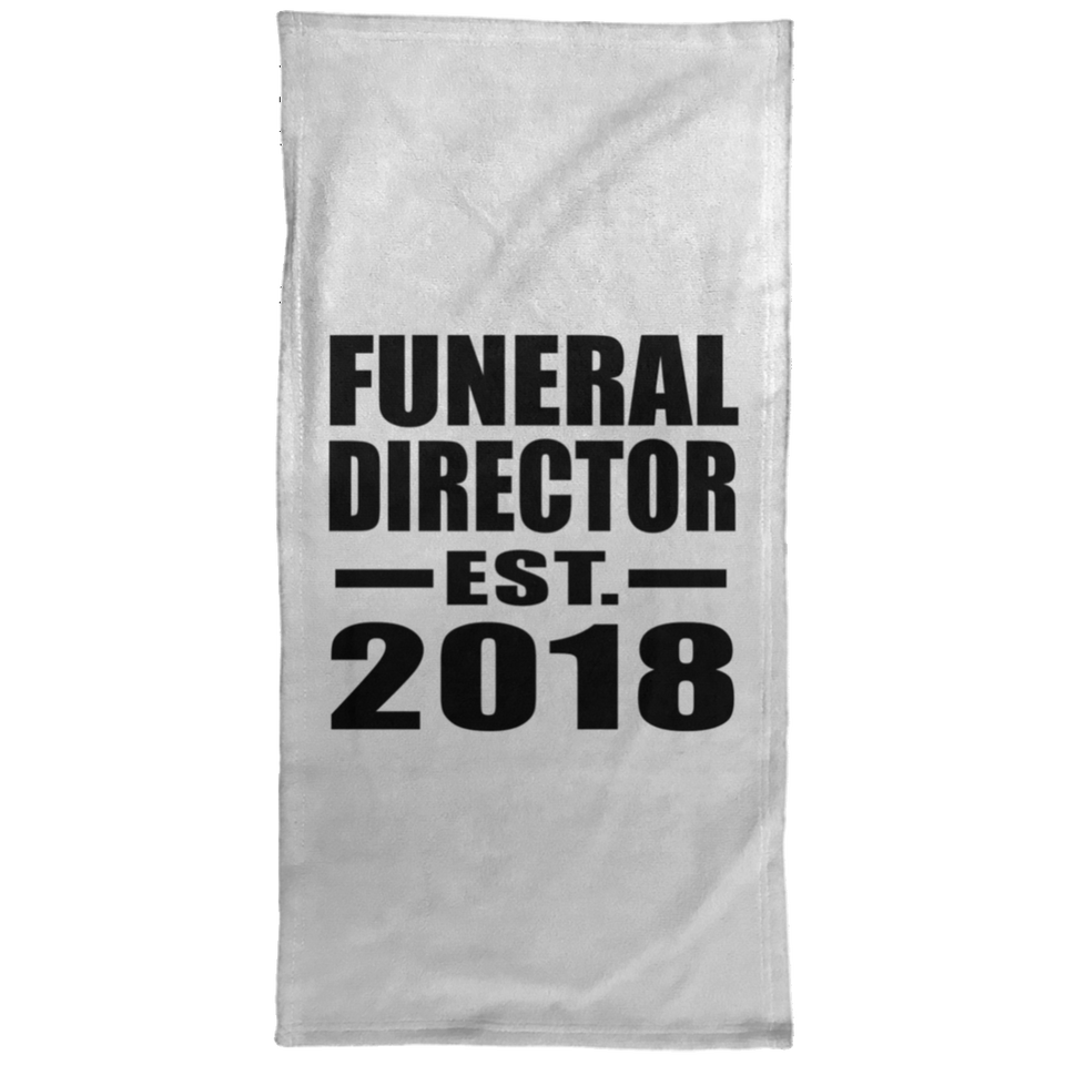 Funeral Director Established EST. 2018 - Hand Towel