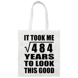 22nd Birthday Took Square Root of 484 Years To Look Good - Tote Bag White