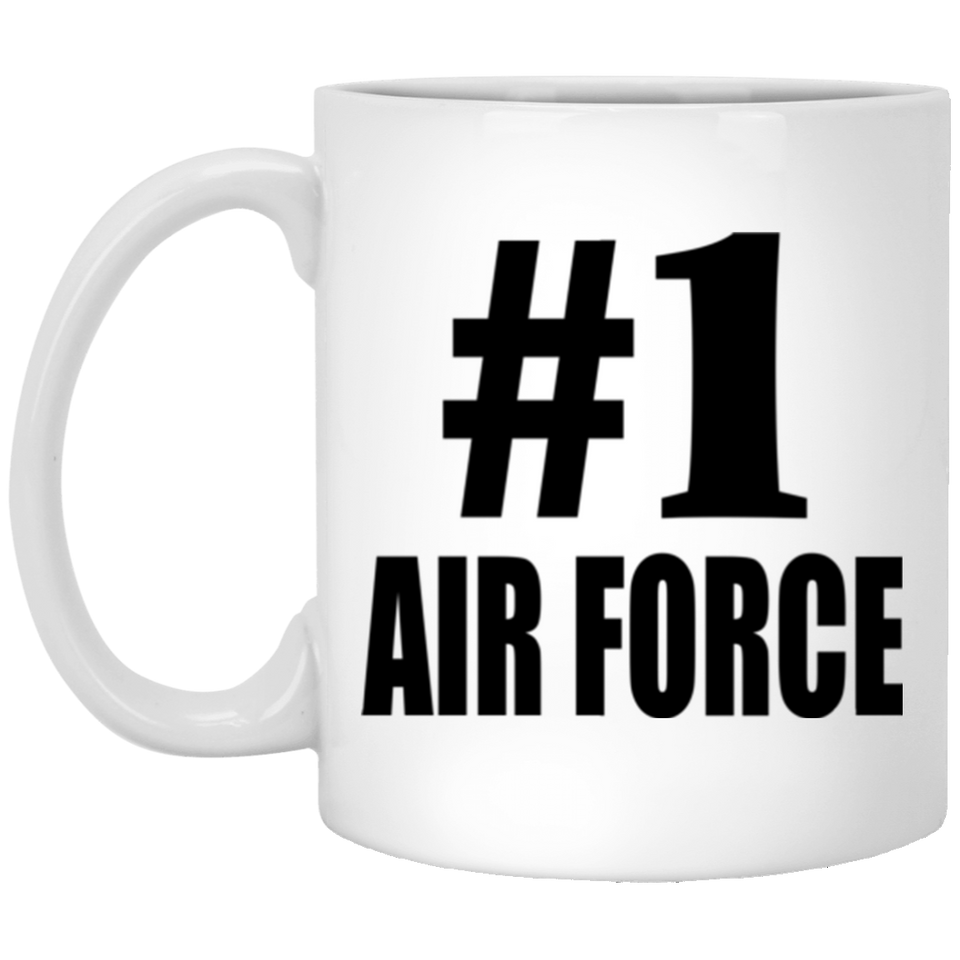 Number One #1 Air Force - 11 Oz Coffee Mug