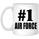 Number One #1 Air Force - 11 Oz Coffee Mug